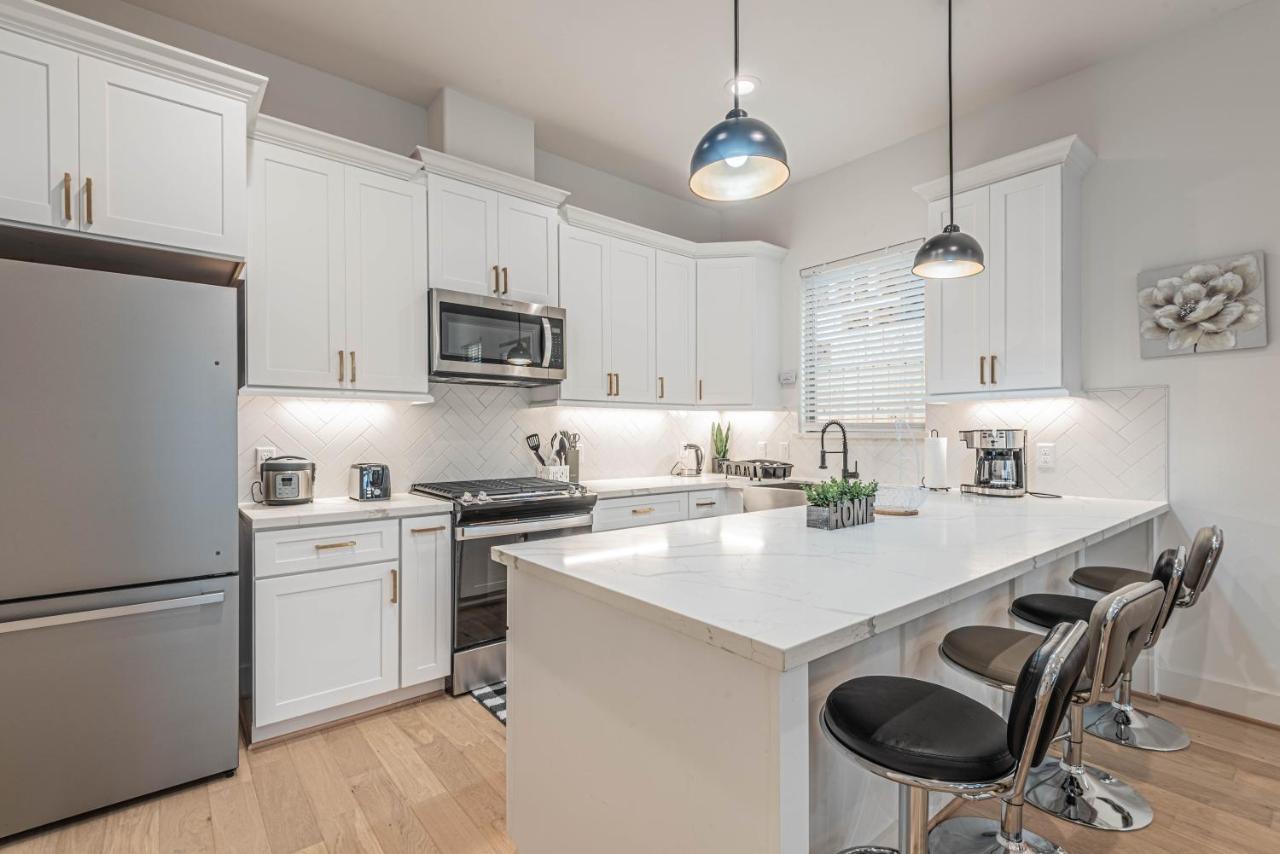 فيلا Luxury 3Br, Ks Bed Mins Away 4Rm Dtown, Med Ctr هيوستن المظهر الخارجي الصورة