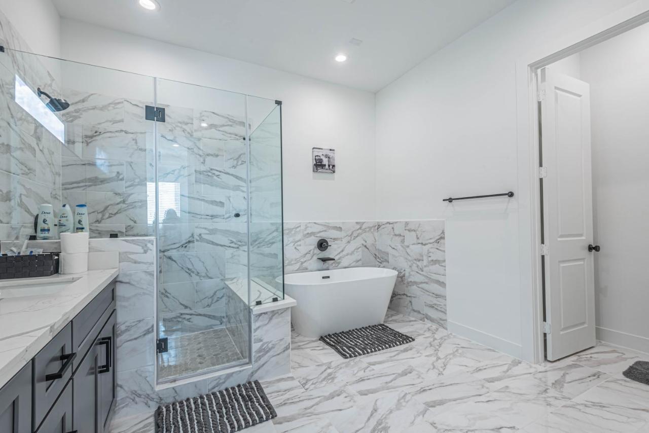 فيلا Luxury 3Br, Ks Bed Mins Away 4Rm Dtown, Med Ctr هيوستن المظهر الخارجي الصورة