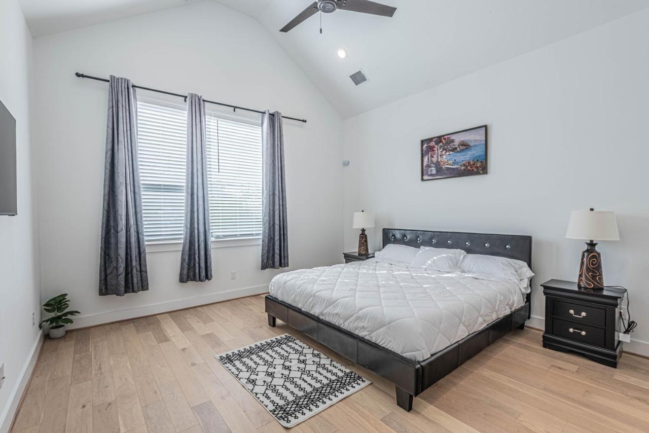 فيلا Luxury 3Br, Ks Bed Mins Away 4Rm Dtown, Med Ctr هيوستن المظهر الخارجي الصورة